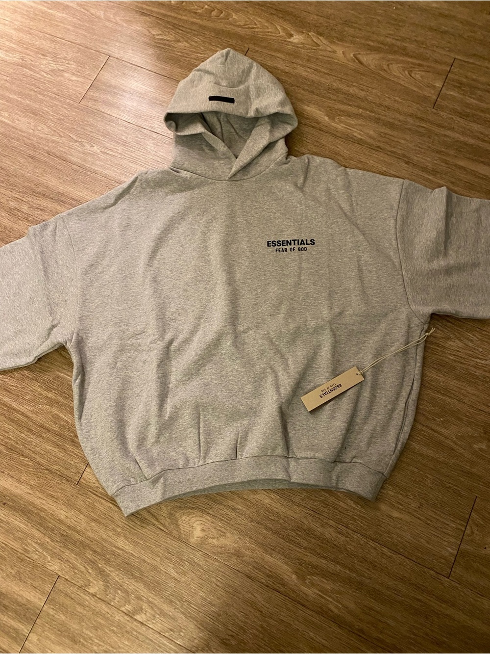 Essentials Fear Of God Men's Gray Hoodie
